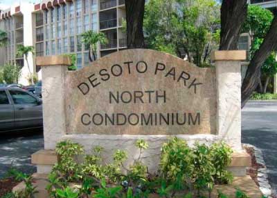 De Soto Park Hallandale Condominiums for Sale and Rent